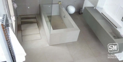 Bath Tub, Sink & Complete Bathroom in Brown Quartzite